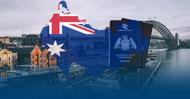 اخذ اقامت استرالیا با پاسپورت دومینیکا