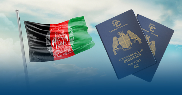 اخذ پاسپورت دومینیکا برای شهروندان افغانستان