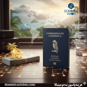 هزینه‌ پاسپورت دومینیکا | پاسپورت دومینیکا 2025 | دومینیکا ویژن